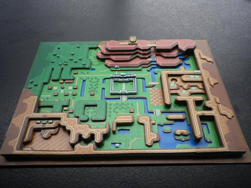Zelda 3D map