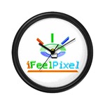 iFeelPixel Wall Clock - it's time to feel the pixels! iFeelPixel Wall Clock - it's time to feel the pixels!