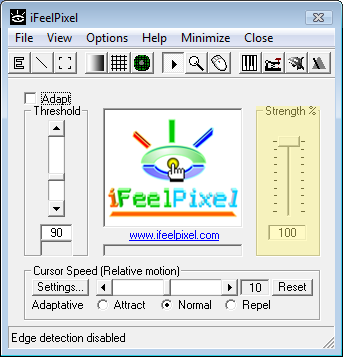 iFeelPixel control panel
