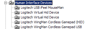 Human Interface Devices - all enabled