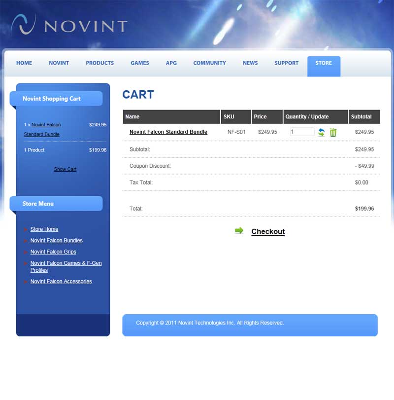 Novint Referral Code