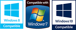 Compatible with Windows Seven