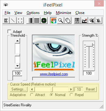iFeelPixel main window