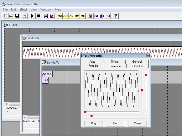 Force Feedback Editor