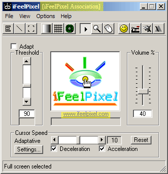 iFeelPixel Main Window