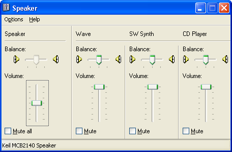 Windows Volume Control